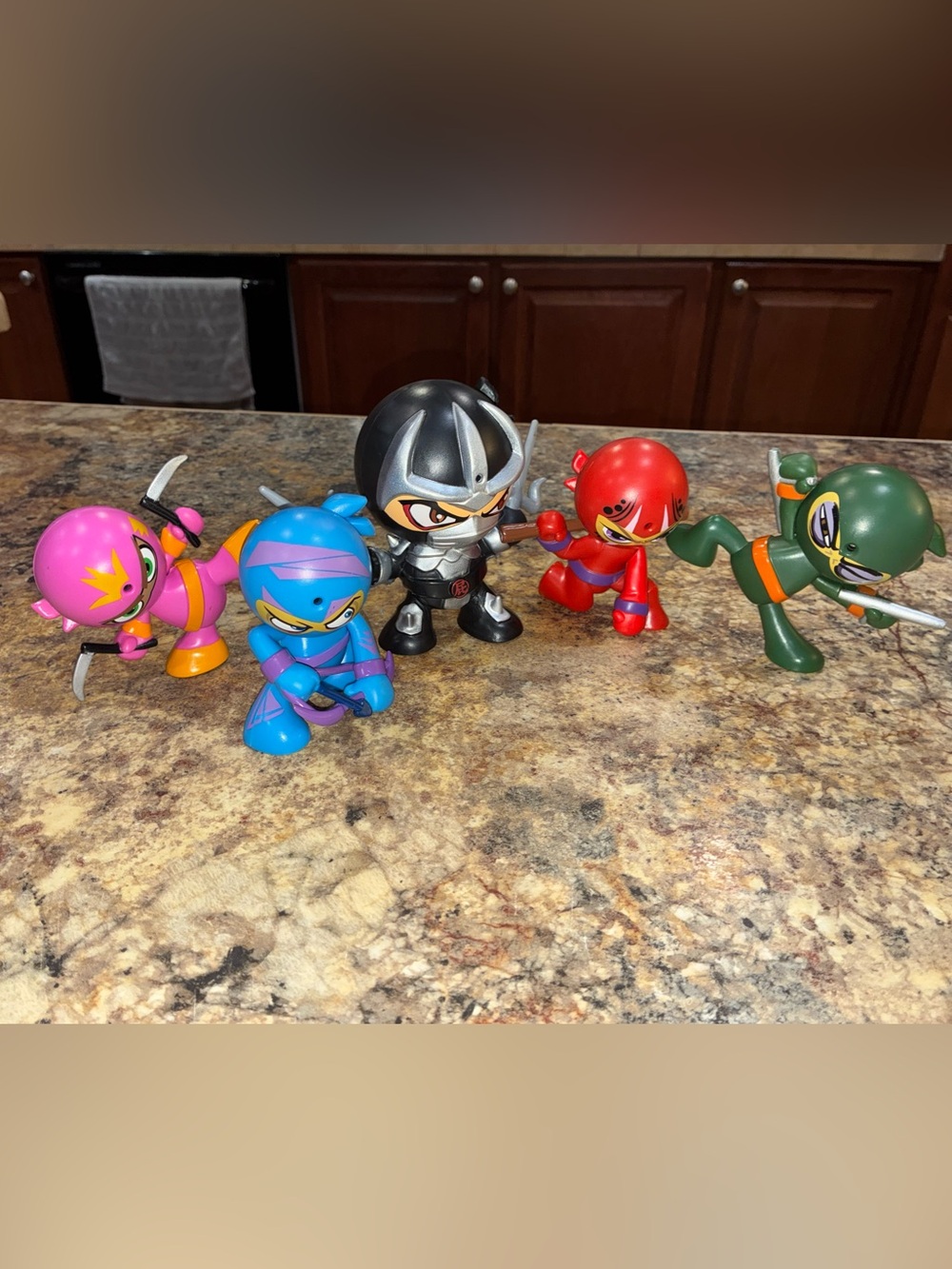 Funrise Fart Ninjas 10 Motion Activated Sounds Set Of 5 Loose Funny Novelty